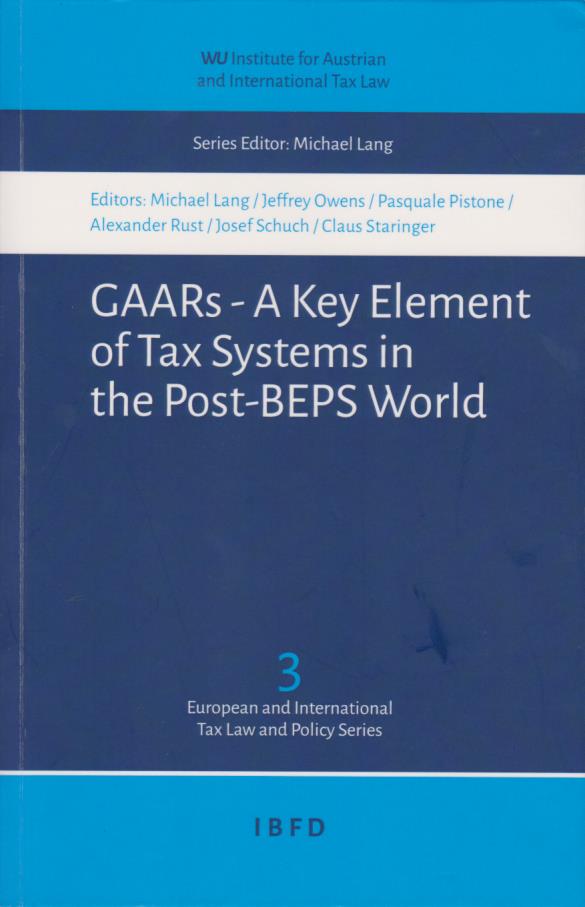 GAARs - A Key Element of Tax Systems in the Post-BEPS World | DDTC Library