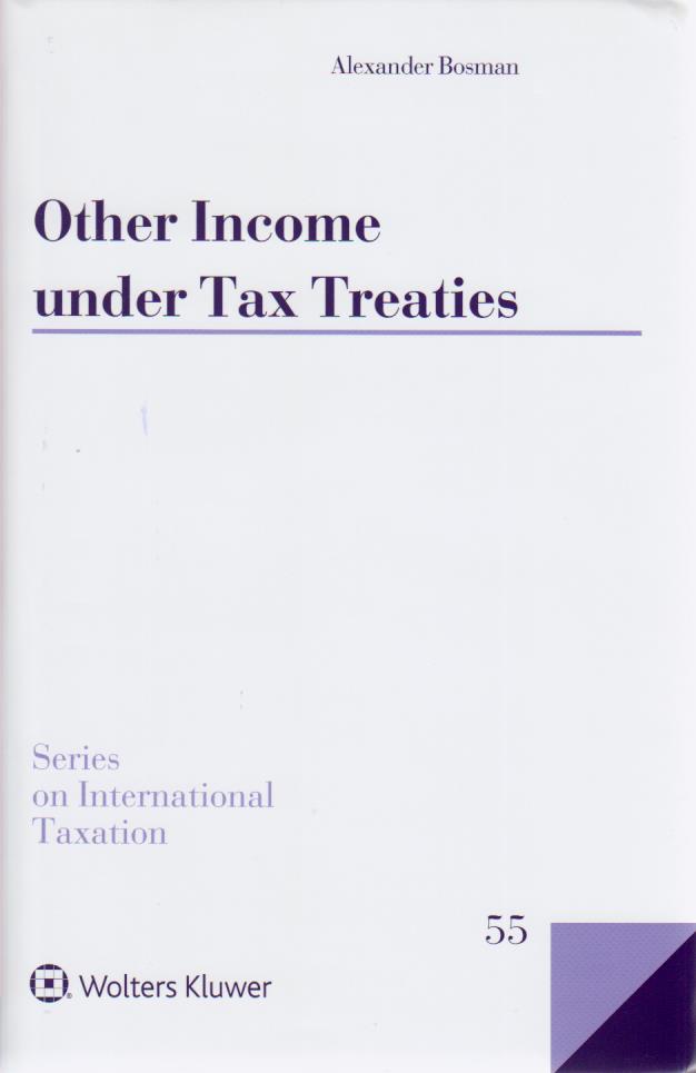 Other Income under Tax Treaties. An Analysis of Article 21 of the OECD ...