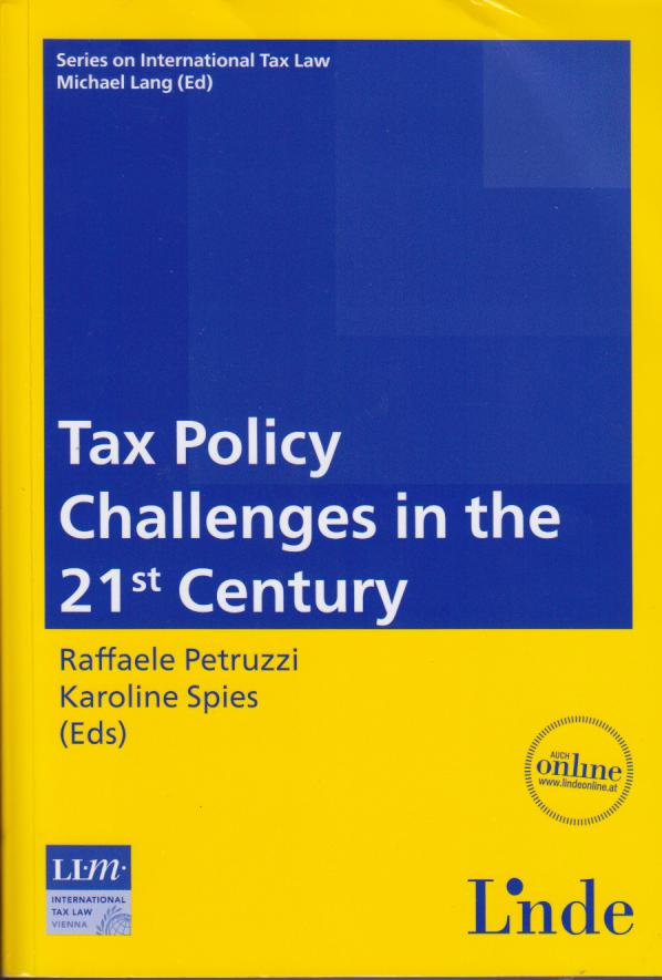 Tax Policy Challenges in the 21st Century | DDTC Library